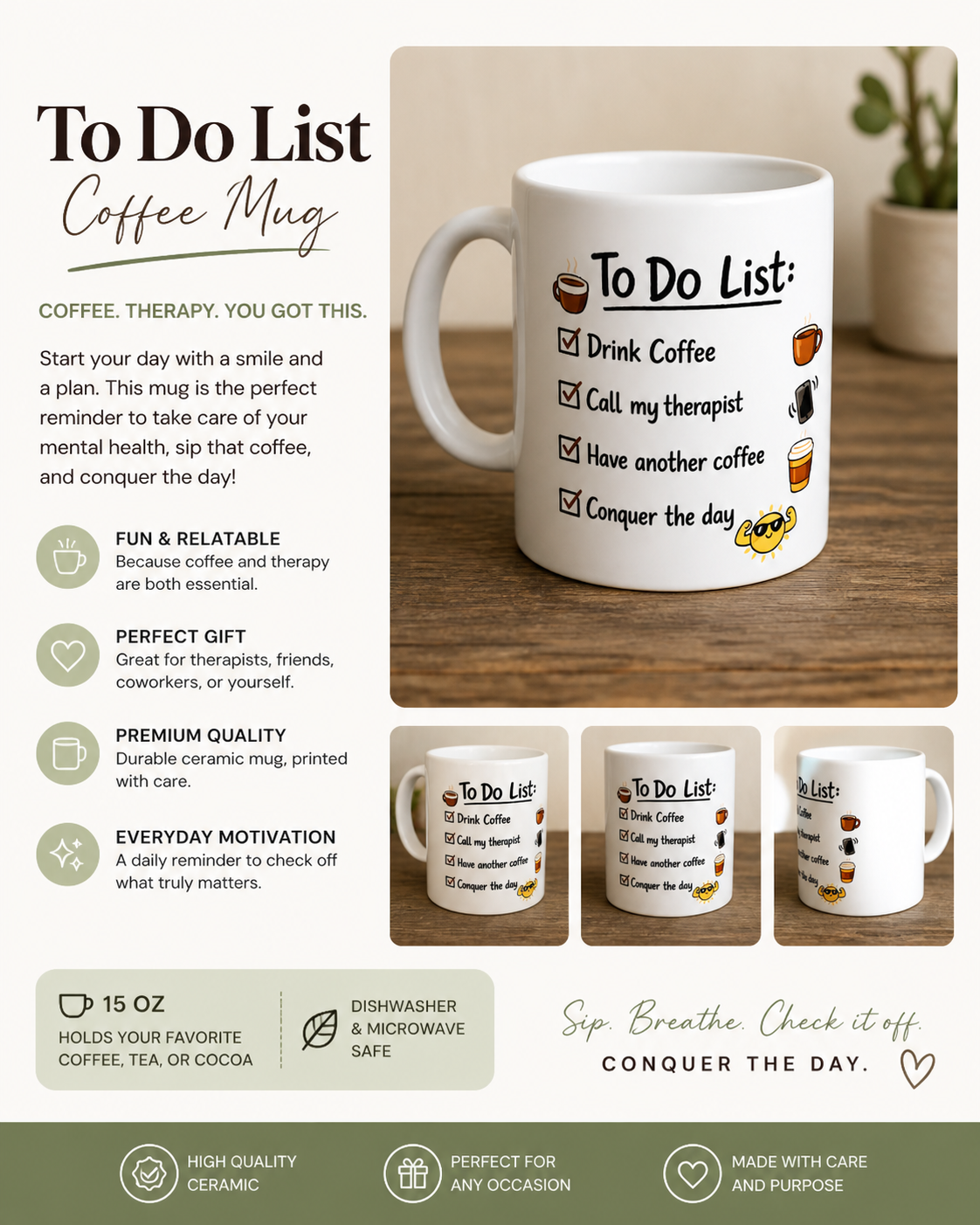 To Do List Cup